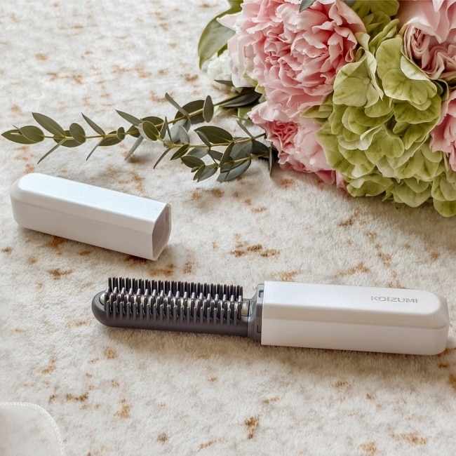 【原廠公司貨】日本KOIZUMI小泉成器 -mini瀏海梳KHR-G420-PE(粉)