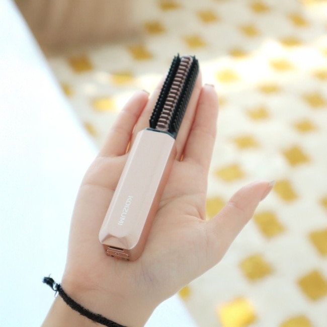 【原廠公司貨】日本KOIZUMI小泉成器 -mini瀏海梳KHR-G420-PE(粉)