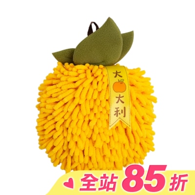 Miine Miine 福氣萌萌擦手巾-桔利