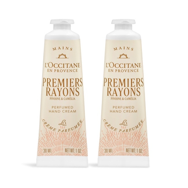 L’OCCITANE 歐舒丹 晨曦花梨護手霜(30ml)X2-專櫃公司貨