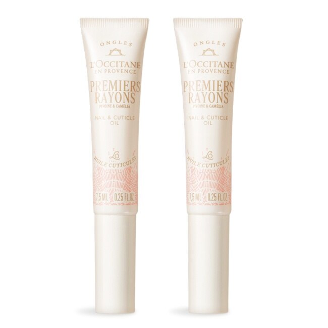L’OCCITANE 歐舒丹 晨曦花梨指緣油(7.5ml)X2-專櫃公司貨