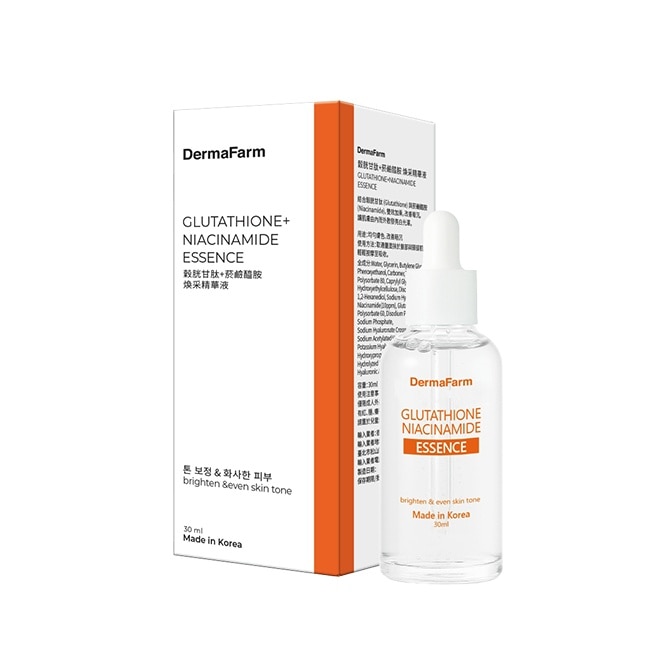 DermaFarm 穀胱甘肽+菸鹼醯胺煥采精華液30ml