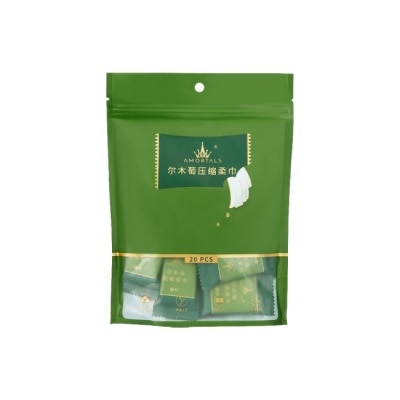 AMORTALS爾木萄 AMORTALS 爾木萄 加厚壓縮毛巾 1包(20入)