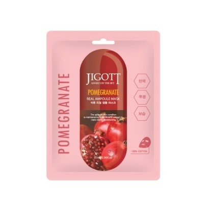 JIGOTT 【韓國 JIGOTT】鎖水保濕安瓶面膜 石榴 27mlX30片