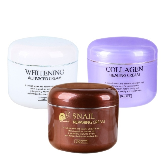 【韓國 JIGOTT】保濕修護面霜100ml 膠原蛋白