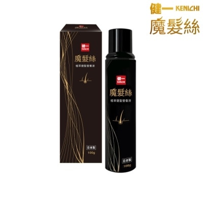 健一 KENICHI 【健一KINCHI】魔髮絲 日本原裝植萃利尻昆布 養髮慕斯 養髮液-1入(100g/入)