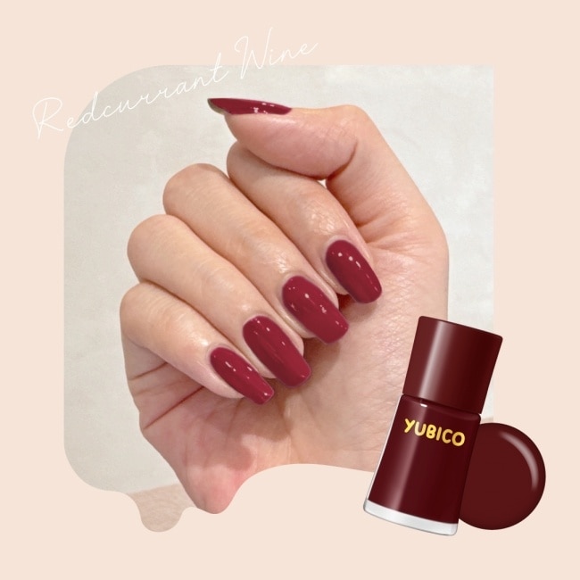 YUBICO 指甲油 (醋栗酒紅) (12mL) Y051