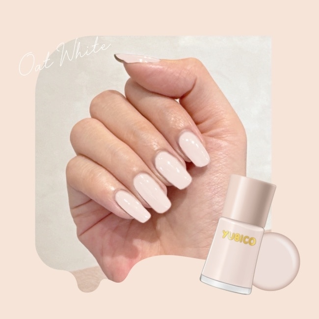 YUBICO 指甲油 (燕麥白) (12mL) Y062
