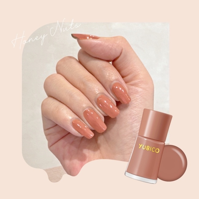 YUBICO 指甲油 (蜂蜜堅果) (12mL) Y065