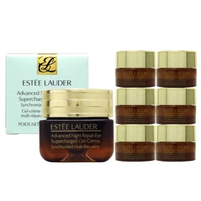 ESTEE LAUDER 雅詩蘭黛 Estee Lauder 雅詩蘭黛特潤全能修護亮眼霜15ml+5mlx6 (航空版)