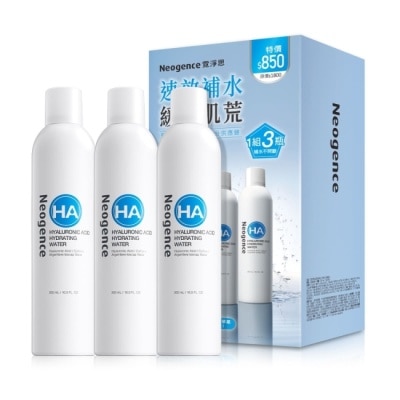 Neogence 霓淨思 霓淨思玻尿酸保濕水平衡舒活噴霧水豪華組