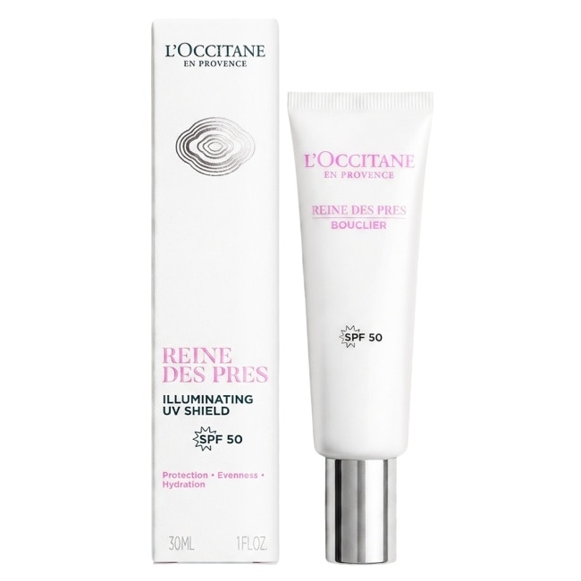 L’OCCITANE 歐舒丹 白皇后光蘊透白防護乳SPF50(30ml)-專櫃公司貨