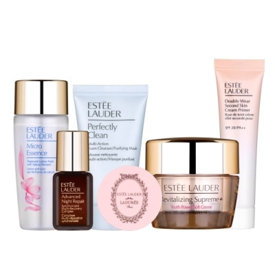 ESTEE LAUDER 雅詩蘭黛 ESTEE LAUDER雅詩蘭黛 全能妝前保養組(1組6入)【公司貨】