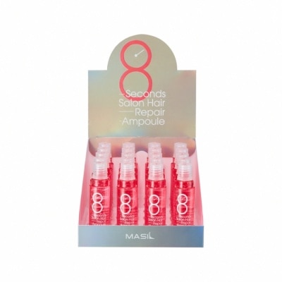 Masil - 【韓國MASIL】8秒護髮安瓶 (絲滑柔順)粉瓶 15mlX20/盒