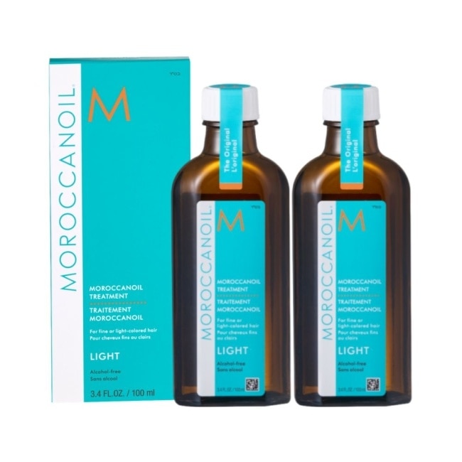 【MOROCCANOIL 摩洛哥優油】摩洛哥輕優油 100ml*2 公司貨