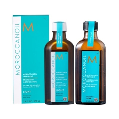 MOROCCANOIL 【MOROCCANOIL】摩洛哥優油100ml+摩洛哥輕優油100ml 公司貨