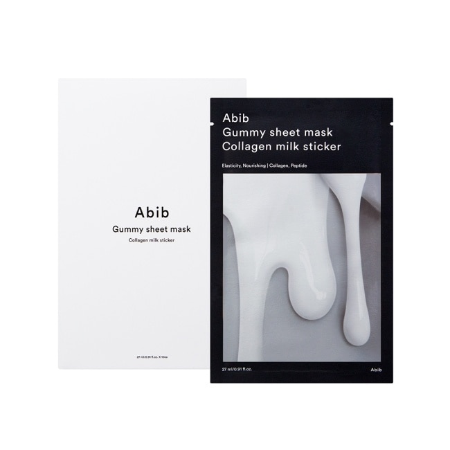 ABIB阿彼芙 口香糖牛奶面膜(10片/盒)_國際航空版