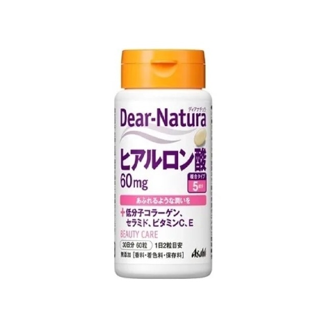Asahi 朝日 Dear-Natura 玻尿酸 60粒
