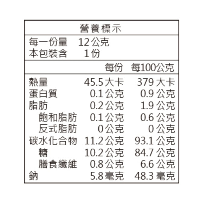 義美生機 百香蘋果12g