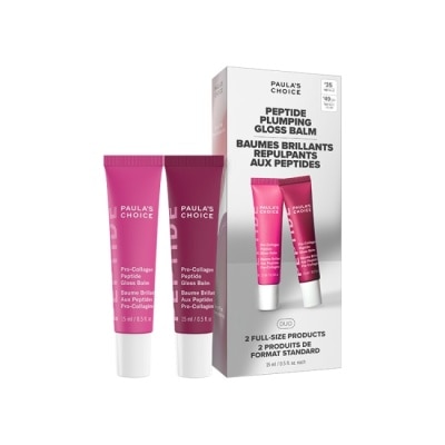 寶拉珍選 寶拉珍選高效胜肽膠原潤唇精華雙入組【自然透明色15ml+莓果色15ml】