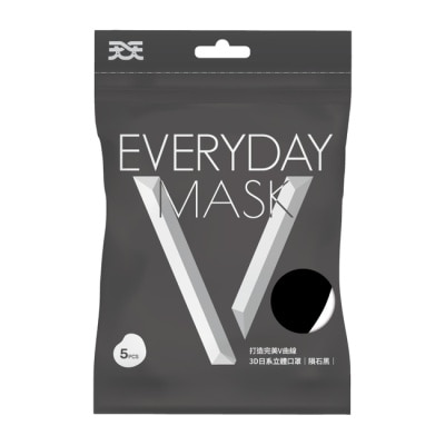 Comfort台灣康匠 天天 3D V立體口罩 耳繩款 5入/袋