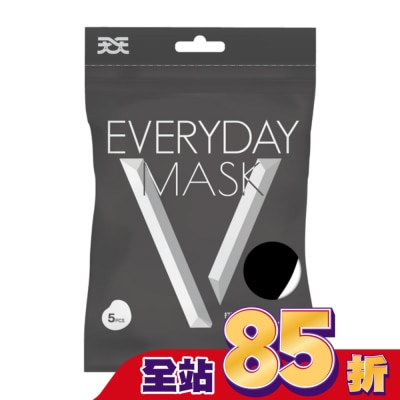 COMFORT - 天天 3D V立體口罩 耳繩款 5入/袋 (顏色隨機出貨)