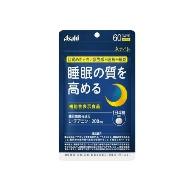 Asahi朝日 睡眠茶氨酸錠 60天份