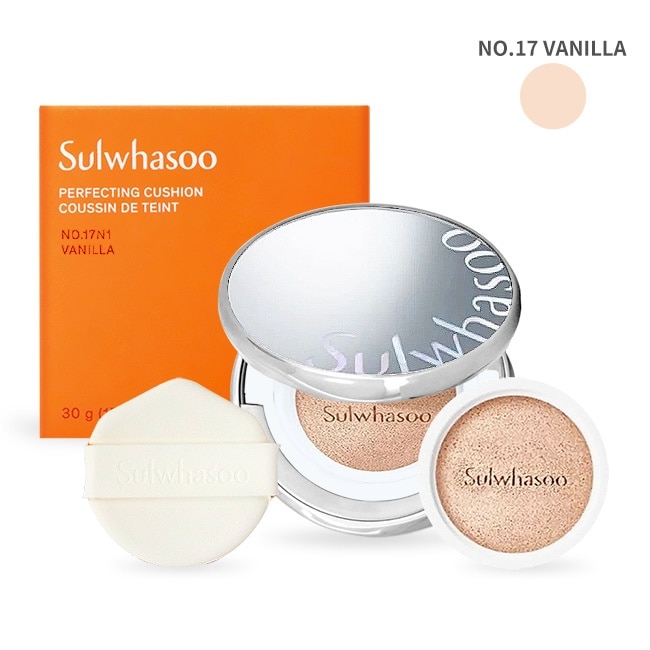 Sulwhasoo 雪花秀 完美珍珠光精華氣墊(柔焦版)(15gX2)SPF50+ PA+++ NO.17-公司貨