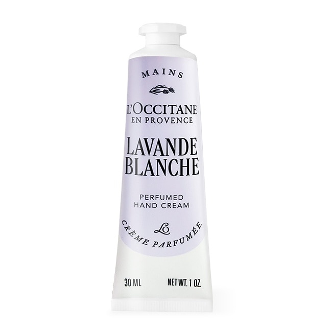 L’OCCITANE 歐舒丹 白薰衣草護手霜(30ml)-全新包裝-國際航空版