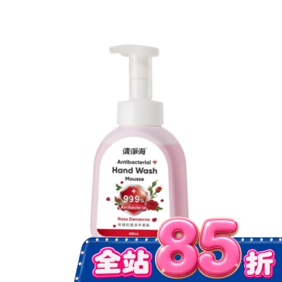 SEA MILD清淨海 清淨海玫瑰抗菌洗手慕斯 480ml image