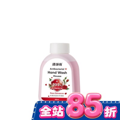 SEA MILD清淨海 清淨海玫瑰抗菌洗手慕斯 480m(l補充瓶) image