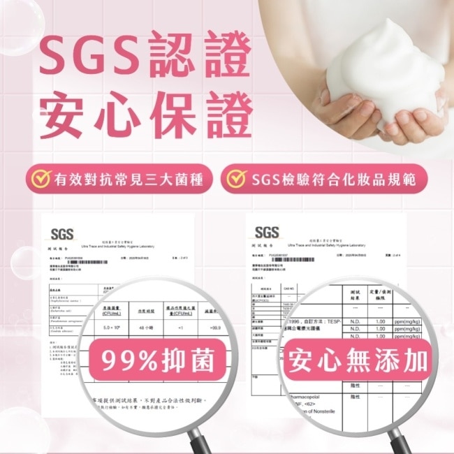 清淨海玫瑰抗菌洗手慕斯 480m(l補充瓶)