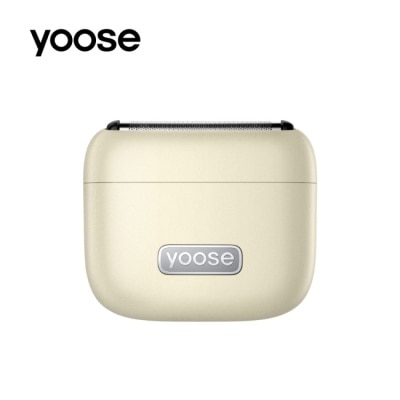 yoose有色 YOOSE MINI 5 隨身五刀頭往復式電動刮鬍刀-砂岩白
