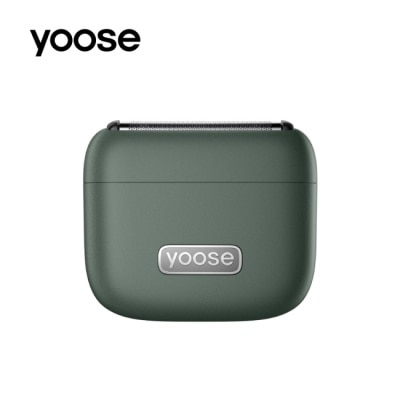 yoose有色 YOOSE MINI 5 隨身五刀頭往復式電動刮鬍刀-礦石綠