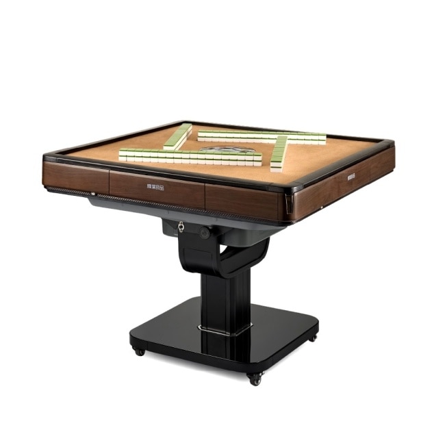 輝葉良品 HYG-W01 天胡一號 電動麻將桌(摺疊款)-簡配組-木紋