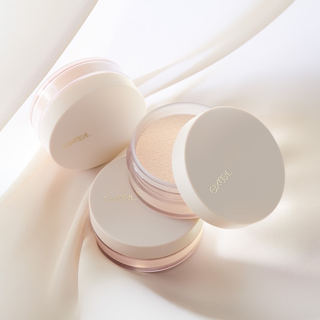 EXCEL 幻透精華蜜粉01雪紗米17g