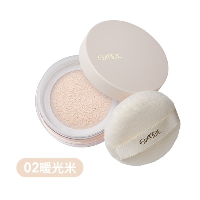 EXCEL EXCEL 幻透精華蜜粉02暖光米17g