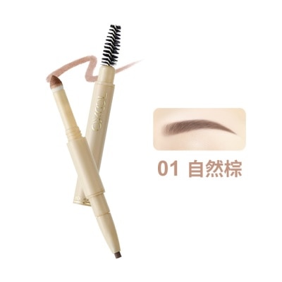 EXCEL EXCEL 極致造型三效眉筆01自然棕