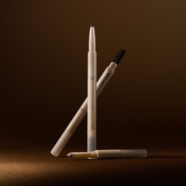 EXCEL 極致造型三效眉筆03杏茶棕