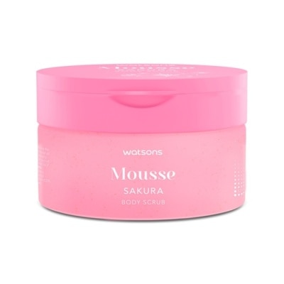 Watsons 屈臣氏 - 屈臣氏櫻花慕斯去角質身體磨砂膏280g