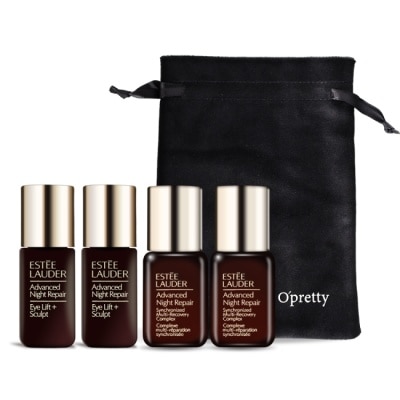 ESTEE LAUDER 雅詩蘭黛 ESTEE LAUDER 雅詩蘭黛 全方位特潤臉部修護組[特潤7mlX2+眼萃5mlX2]-專櫃公司貨