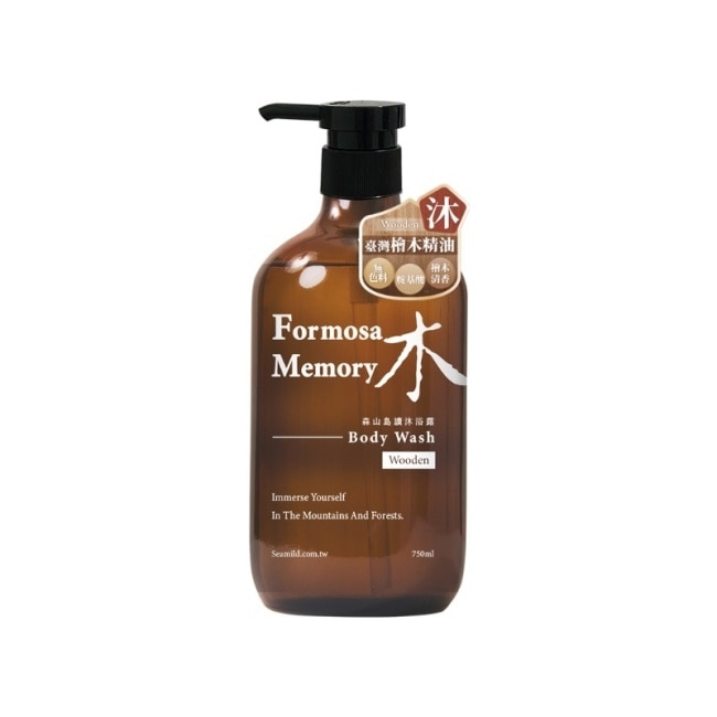 清淨海森山島讀沐浴露-木 750ml