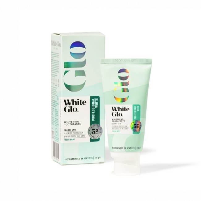 【澳洲WHITE GLO】專業煥白牙膏115gx2