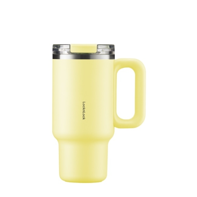 樂扣樂扣都會大師手感隨行杯/900ml/檸檬黃