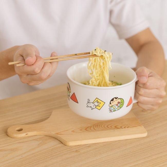 樂恩仕蠟筆小新陶瓷碗盤組