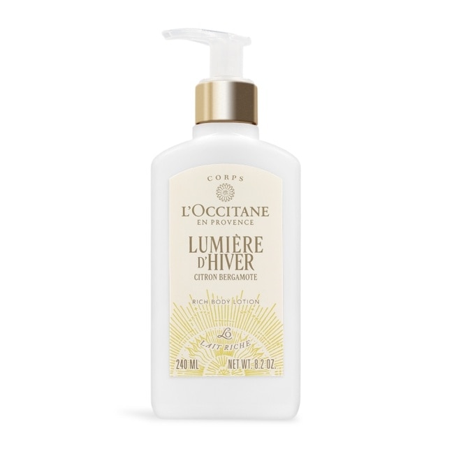 L’OCCITANE 歐舒丹 白晝金橙保濕身體乳(240ml)-專櫃公司貨