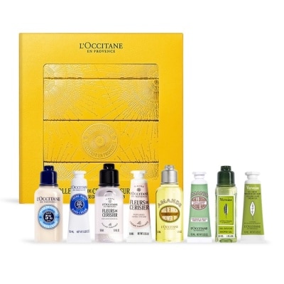 L OCCITANE L’OCCITANE 歐舒丹 普羅旺斯童話聖誕分享禮盒[手霜10mlX4+沐浴用品35mlX4]-專櫃公司貨