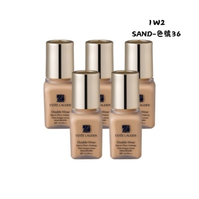 ESTEE LAUDER 雅詩蘭黛 【ESTEE LAUDER 雅詩蘭黛】粉持久完美持妝粉底 7mlx5 1W2 公司貨