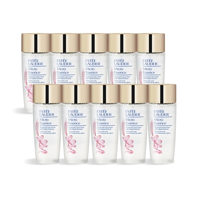 ESTEE LAUDER 雅詩蘭黛 微分子肌底原生露櫻花輕盈版(30ml)X10 新版-專櫃公司貨