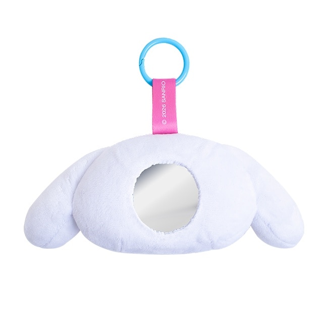 萌萌大頭隨身鏡吊飾-大耳狗喜拿款